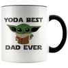 Image of [TL] Yoda Best Dad Ever Mug - Yoda Best Dad Coffee Mug for Fathers Day - Yoda Dad Coffee Cup - Yoda Best Dad Gift for Dad- Gift For Dad