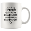 Image of [TL] YouNique Designs Pregnancy Announcement for Grandparents Coffee Mug, 11 Ounces, Soon to Be Grandparents Baby Announcement