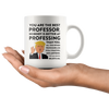 Image of [TL] Andaz Press 11oz. Funny President Trump Coffee Mug Gift, Best Professor, Best Professing, 1-Pack, Includes Gift Box, Birthday Christmas Novelty Ideas for MAGA Republican Democrats