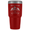 Image of VnSupertramp Mother of Dragons 30oz Vacuum Tumbler - Personalized Mother's Day Gift - Game of Thrones Fans Lovers - D2