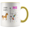 Image of [TL] YouNique Designs Aunt Coffee Mug, 11 Ounces, Unicorn Mug, Auntie Cup, Best Aunt Ever