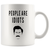 Image of [TL] PerfectPrintedAQA - Funny Ron Swanson Mug, Ron Swanson, Nick Offerman, Amy Poehler, Leslie Knope, Parks And Rec,Large Mug(A), 11oz Ceramic Coffee Mug/Cup/Drinkware, High Gloss