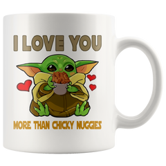 [TL] Lplpol I Love You More Than Chicky Nuggies Baby Valentine Day Coffee Mug Tea Cup 11Oz &Ndash; Tea Mug