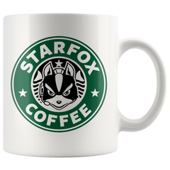 [TL] Funny Designed STAR FOX COFFEE Ceramic Coffee White Mug (11 Ounce) Tea Cup - Personalized Gift For Birthday,Christmas And New Year by All Things AMZ