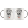 Image of [TL] YouNique Designs 10 Year Anniversary Coffee Mug for Her, 11 Ounces, 10th Wedding Anniversary Cup For Wife, Ten Years, Tenth Year, 10th Year