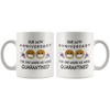 Image of [TL] 16th Quarantine Anniversary 2021 for Couple Wife Men Him Her | Gifts for 16 Years Marriage Party | Married 2005 | 11oz White Coffee Mug D217-16