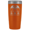 Image of VnSupertramp Personalized Father of Dragons 20oz Vacuum Tumbler Add Up To 10 Dragons - Custom Kids' Name On Travel Cup Gift