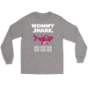 Image of Official VnSupertramp Mommy Shark Gildan Long Sleeve Shirt Doo Doo Doo Apparel