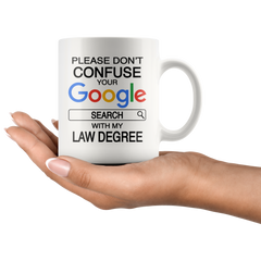 [TL] Law School Graduation Gifts - Lawyer Graduates - LSAT Coffee Mug for Men and Women School Students Class of 2018 - Funny Grad Diploma or Academic Degree Congratulations