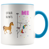 Image of [TL] YouNique Designs Aunt Coffee Mug, 11 Ounces, Unicorn Mug, Auntie Cup, Best Aunt Ever