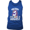 Image of Unicorns Are Born In August Birthday Men Tank Top Shirt Plus Size Official VnSupertramp Apparel