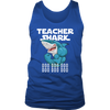 Image of Teacher Shark District Men Tank Top Shirt Doo Doo Doo Plus Size Official VnSupertramp Apparel