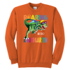 Image of VnSupertramp Roaring Kindergarten Dinosaur Youth Sweatshirt Back to School Gift