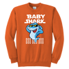 Image of Official VnSupertramp Baby Shark Youth Crewneck Sweatshirt Doo Doo Doo Apparel