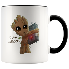 [TL] Funny Coffee Lover Gift - Funny Mugs - I'm Groot Coffee Mug Coffee Mug Tea Cup 11 Ounce