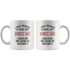 Image of [TL] Bonus Dad Gifts, Bonus Dad Mug, Step Father's Day Gift from Daughter Son, Step Dad Gift, Funny Stepdad Gifts, Stepfather Coffee Mug 11oz