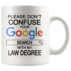 [TL] Law School Graduation Gifts - Lawyer Graduates - LSAT Coffee Mug for Men and Women School Students Class of 2018 - Funny Grad Diploma or Academic Degree Congratulations