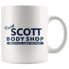 [TL] Keith Scott One Tree Hill Body Shop Carolina TV DT Ceramic White Coffee Mug