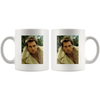 Image of [TL] White Tom Brady Ceramic Mug 11oz Unisex Printed On Both Sides