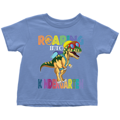 VnSupertramp Roaring Kindergarten Dinosaur T-Rex Toddler Shirt Back to School