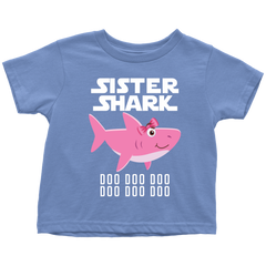 Sister Shark Toddler Shirt 2018 Doo Doo Doo Gift from Daddy, Mommy Official VnSupertramp Apparel