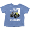 Image of VnSupertramp Personalized Monster Truck Car Birthday Toddler Shirt Kids Boy Son - D3