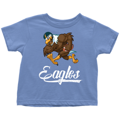 VnSupertramp Eagle Playing Football Toddler Shirt For Philadelphia Eagles Fans