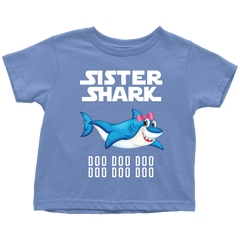 Sister Shark Toddler Shirt 2018 Doo Doo Doo Gift from Daddy, Mommy Official VnSupertramp Apparel