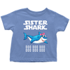 Image of Sister Shark Toddler Shirt 2018 Doo Doo Doo Gift from Daddy, Mommy Official VnSupertramp Apparel