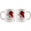 Image of [TL] Nerv Logo Neon Genesis Manga Evangelion Rei Gendo Best 11 Ounce Ceramic Coffee Mug