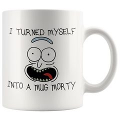 [TL] Rick & Morty Mug | Pickle Rick | I Turned Myself into a Mug Morty Coffee Cup