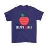 Image of VnSupertramp Happy Pi Day Apple Men T-Shirt for Math Geek Nerd Plus Size XL-5XL