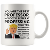 Image of [TL] Andaz Press 11oz. Funny President Trump Coffee Mug Gift, Best Professor, Best Professing, 1-Pack, Includes Gift Box, Birthday Christmas Novelty Ideas for MAGA Republican Democrats