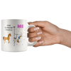 Image of [TL] YouNique Designs Respiratory Therapist Mug, 11 Ounces, Unicorn Mug for Respiratory Therapist Graduation Gifts (White)