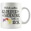 Image of [TL] Hocus Pocus Mug, Another Glorious Morning Makes me Sick, Halloween Mug, Fall Mug, Halloween Gifts, Halloween Witch, Witch Mug, Funny Mug