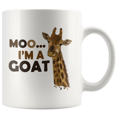 [TL] Moo I'm A Goat Giraffe 11oz Ceramic Coffee Tea Mug