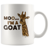 Image of [TL] Moo I'm A Goat Giraffe 11oz Ceramic Coffee Tea Mug