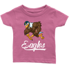 Image of VnSupertramp Eagle Playing Football Infant Shirt For Philadelphia Eagles Fans