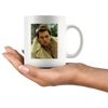 Image of [TL] White Tom Brady Ceramic Mug 11oz Unisex Printed On Both Sides