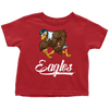 Image of VnSupertramp Eagle Playing Football Toddler Shirt For Philadelphia Eagles Fans