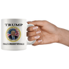 Image of [TL] Donald Trump Coffee Mug Finally A President with Balls Funny Novelty Cup Gift Idea MAGA